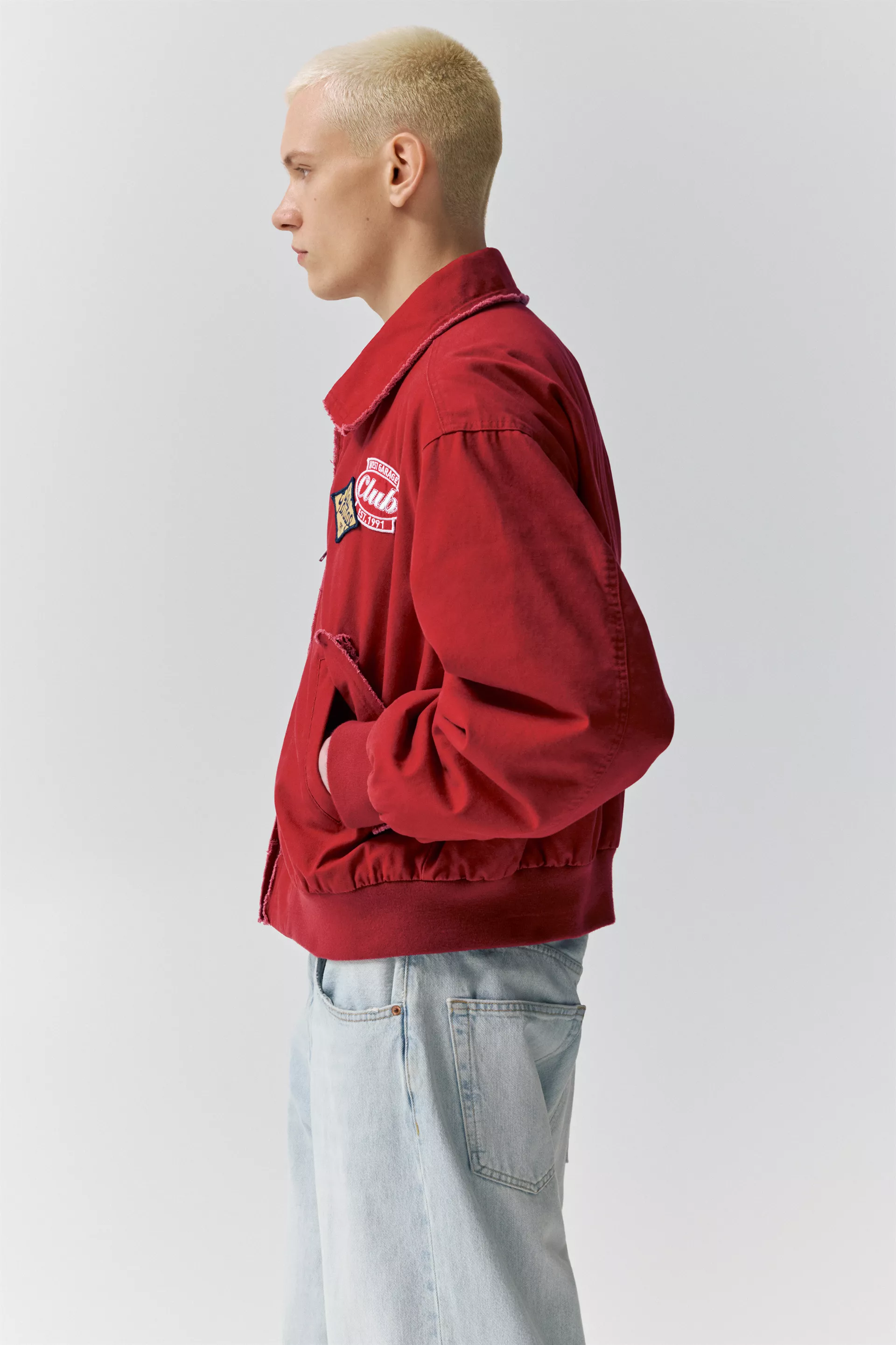 Veste à patchs