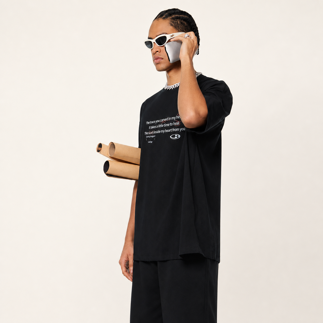 T-shirt Graphique Américain