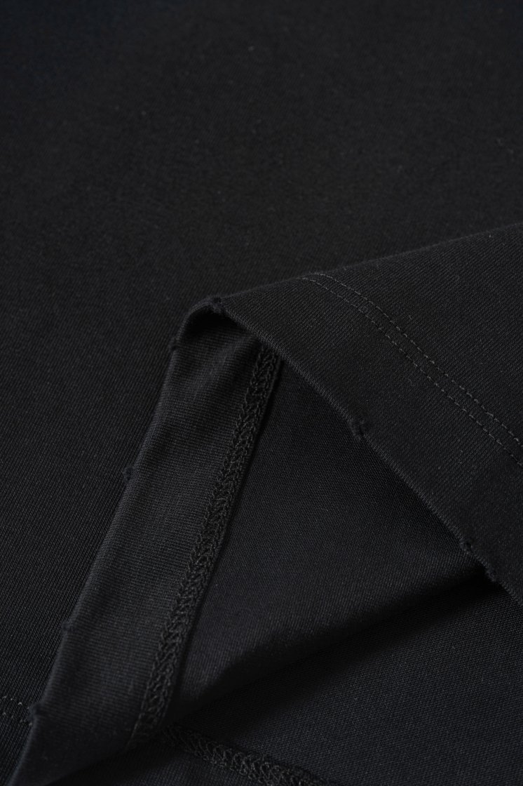 Pullshka American Graphic Tee — Black