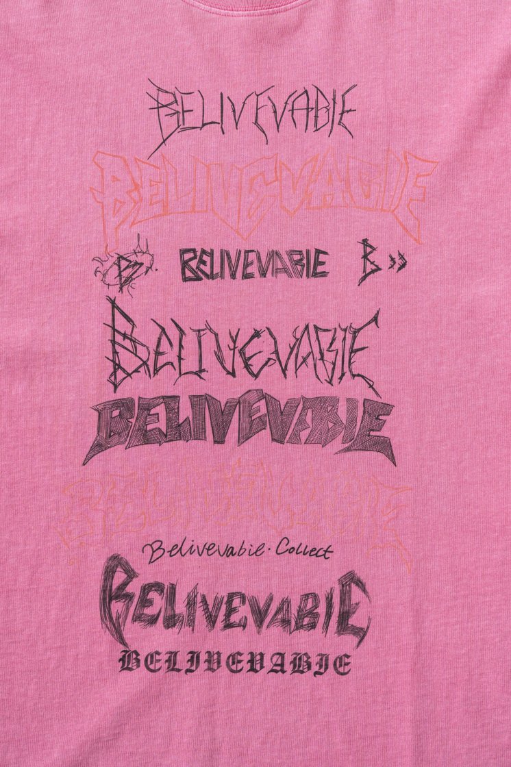 Pullshka Graphic Print T-Shirt — Pink