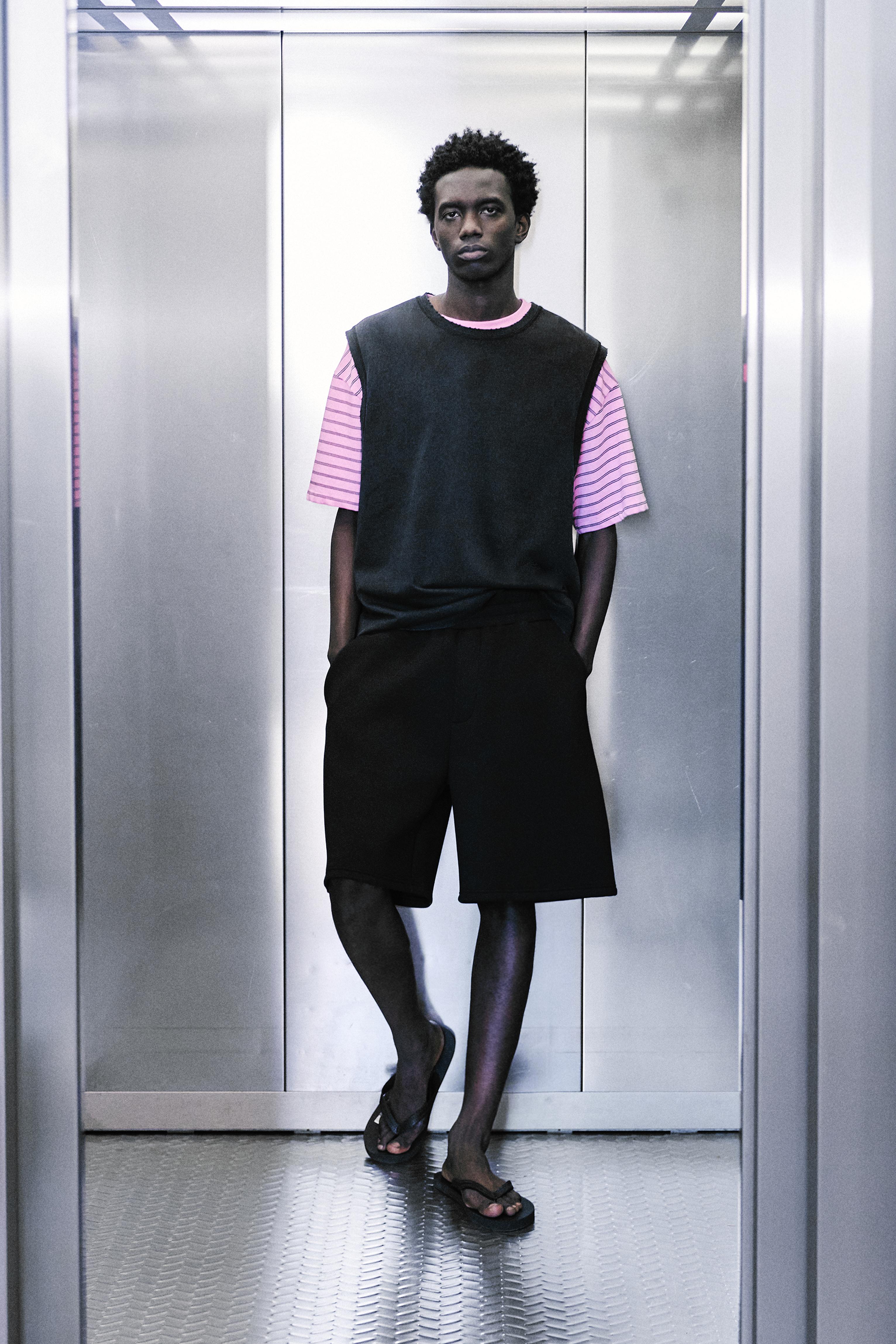 Short Jogger Aspect Néoprène