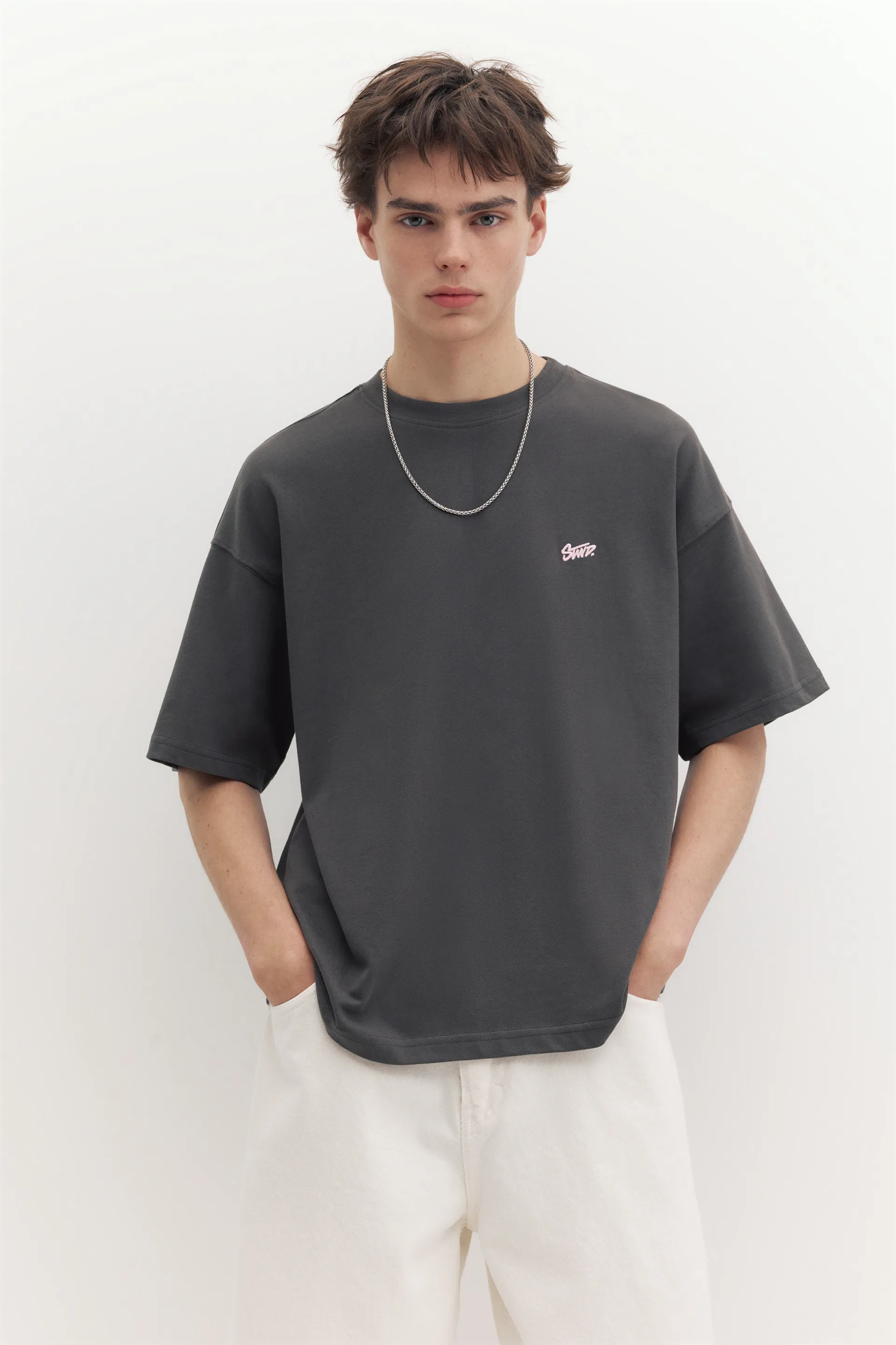 T-shirt boxy logo STWD