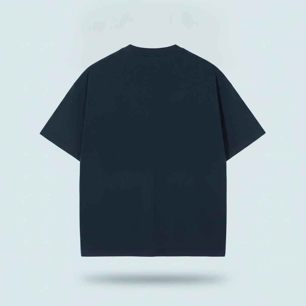 Pullshka Navy Heavyweight Tee