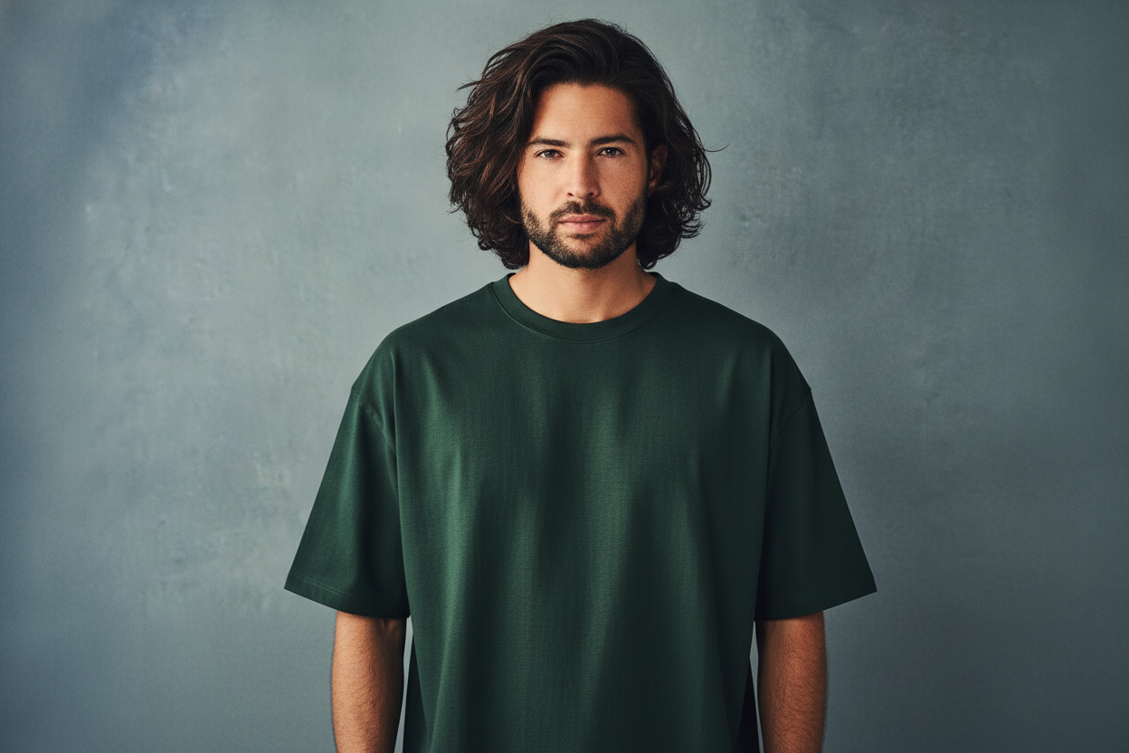 T-Shirt Oversize Vert