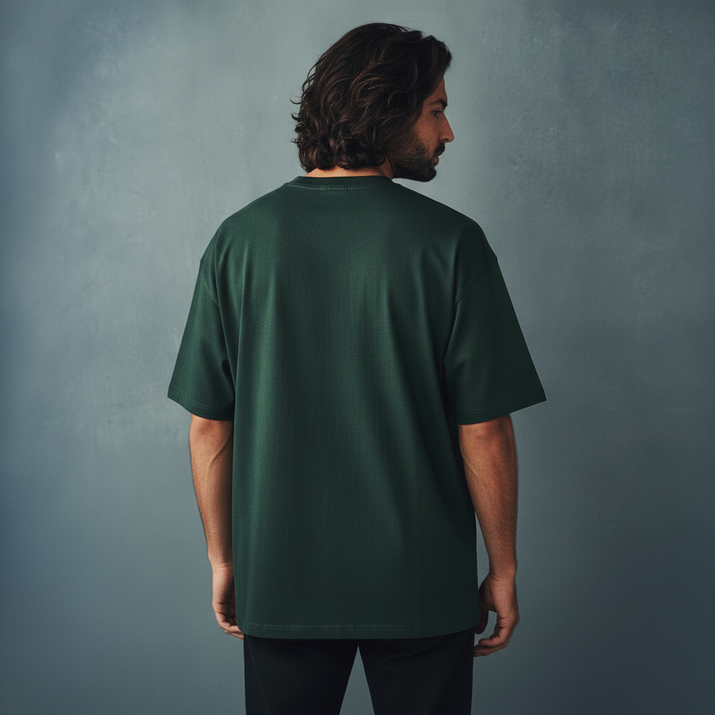 T-Shirt Oversize Vert