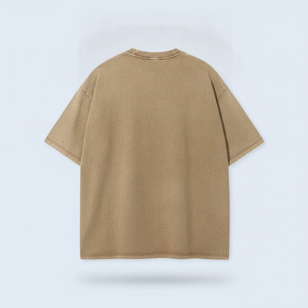 Pullshka Oversized Sand Tee
