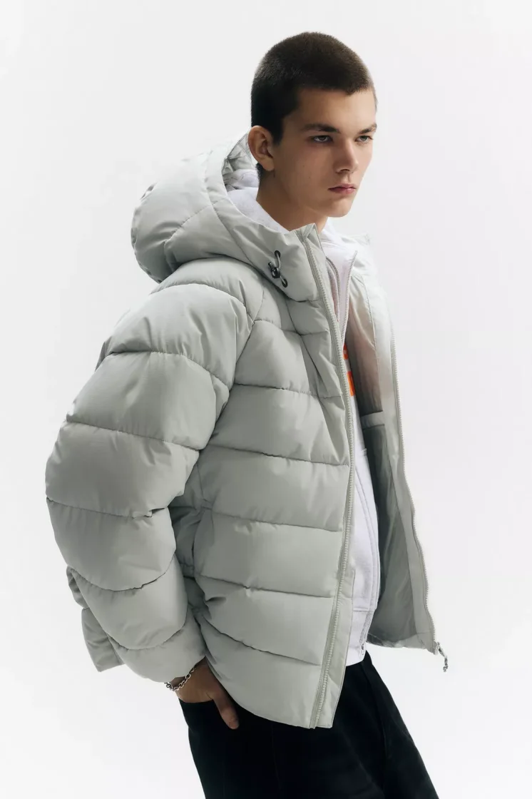 Pull&Bear Veste matelassée à capuche STWD