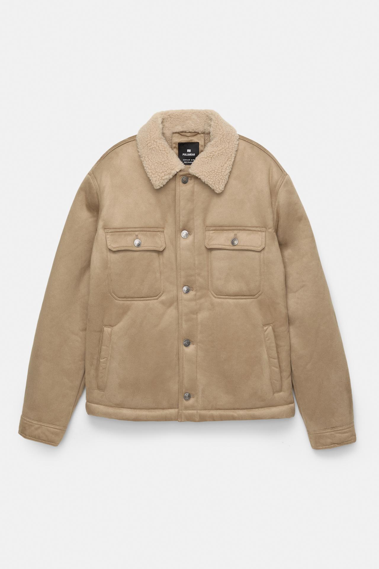 Reversible Men's Jacket — Beige