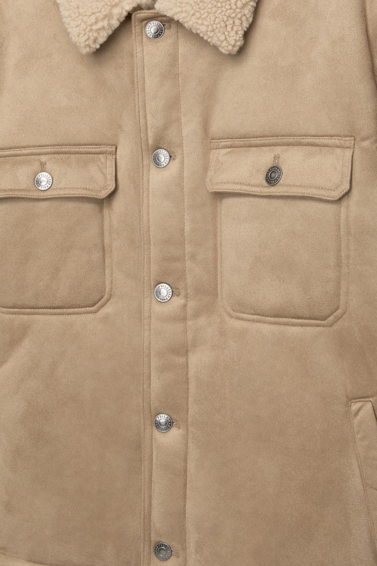 Reversible Men's Jacket — Beige