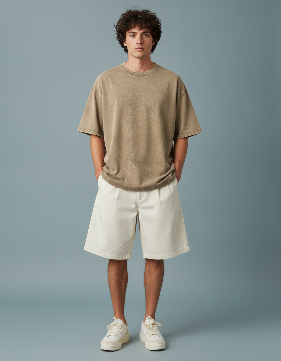 T-shirt Sand Oversized
