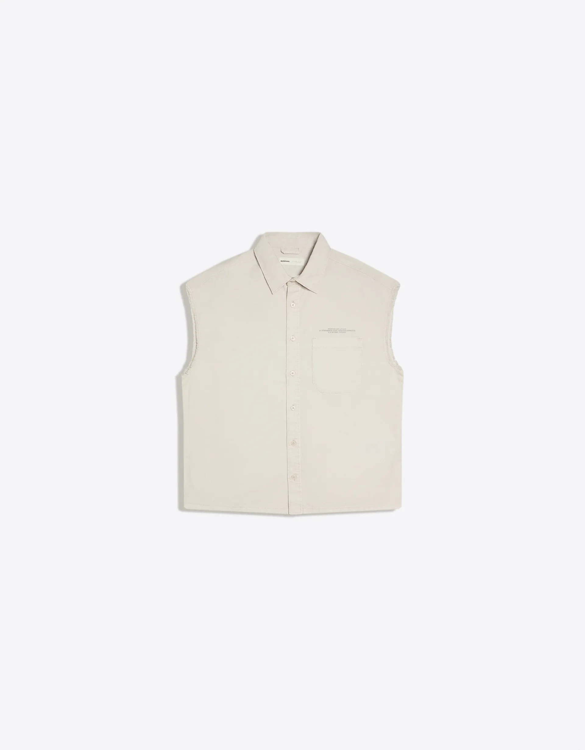 Bershka Printed camisole — Off White