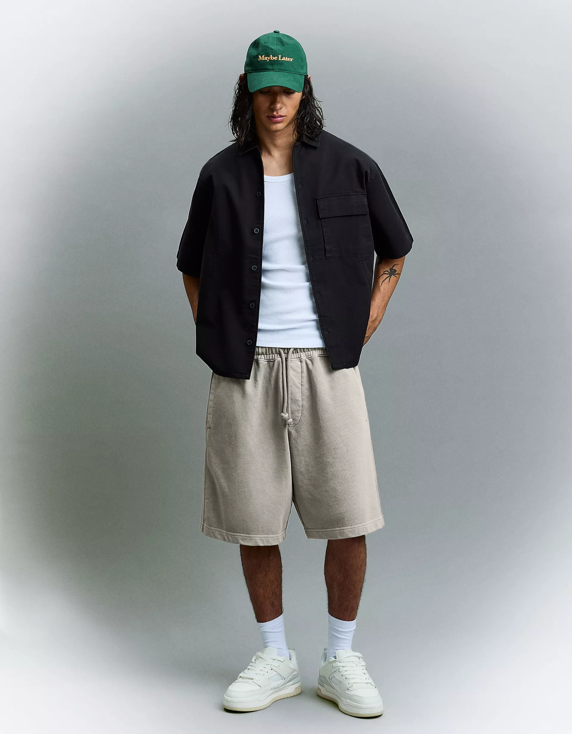 Short Bermuda Imprimé Carré