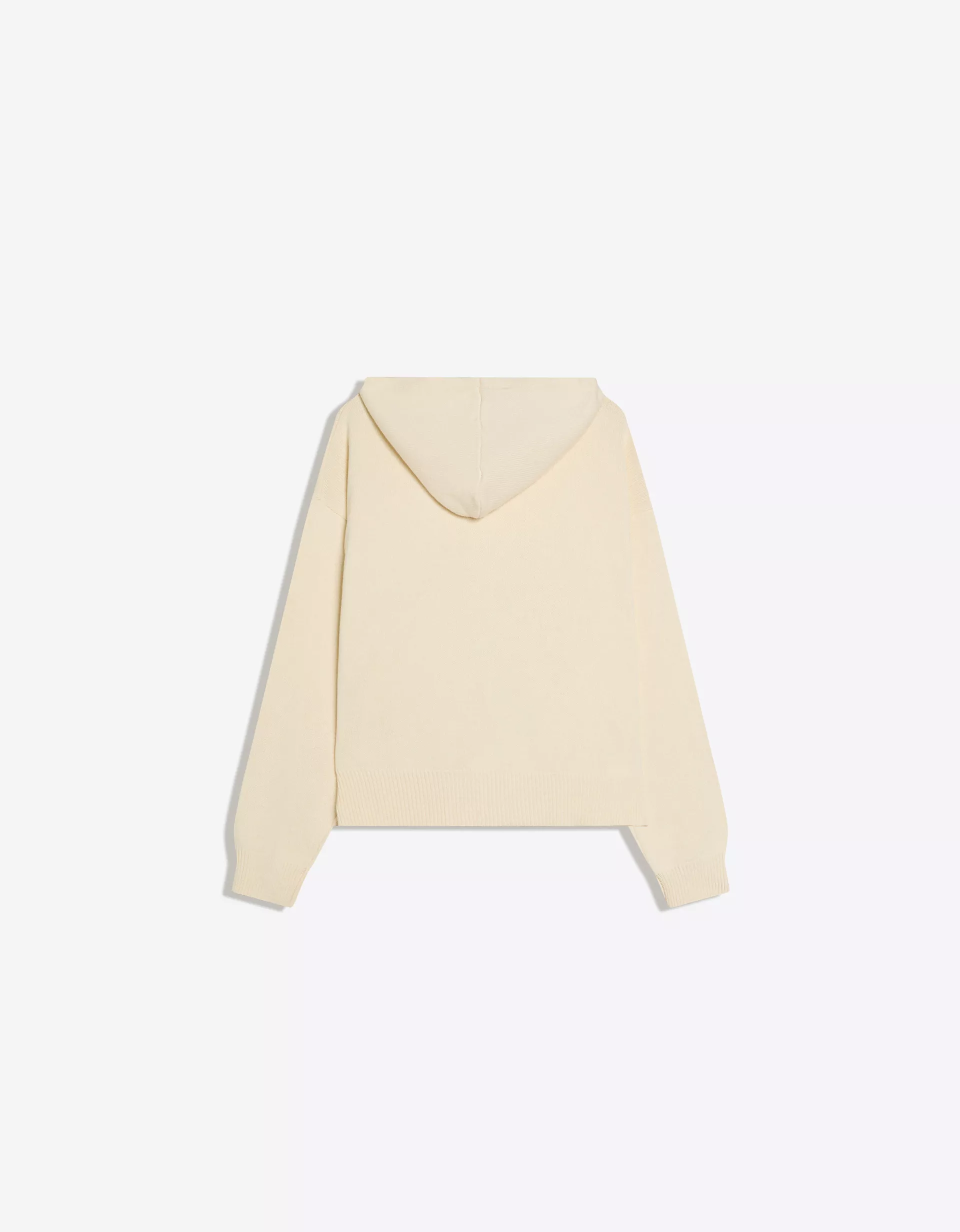 Bershka Veste à capuche imprimée — Cream