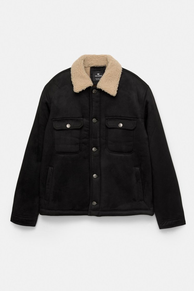 Reversible Men's Jacket — Black