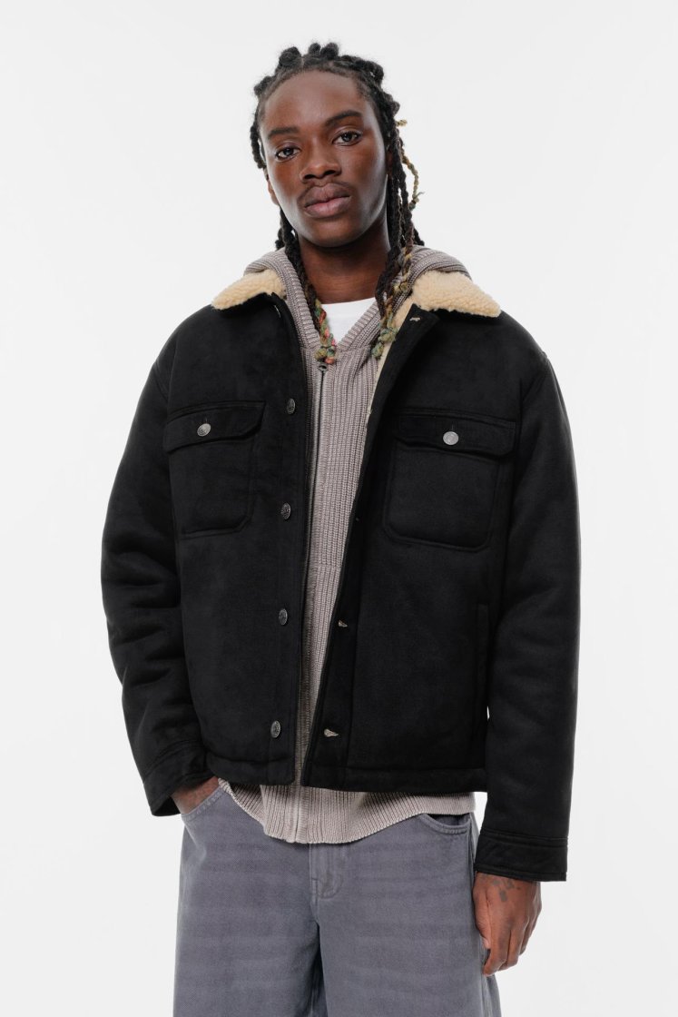 Reversible Men's Jacket — Black