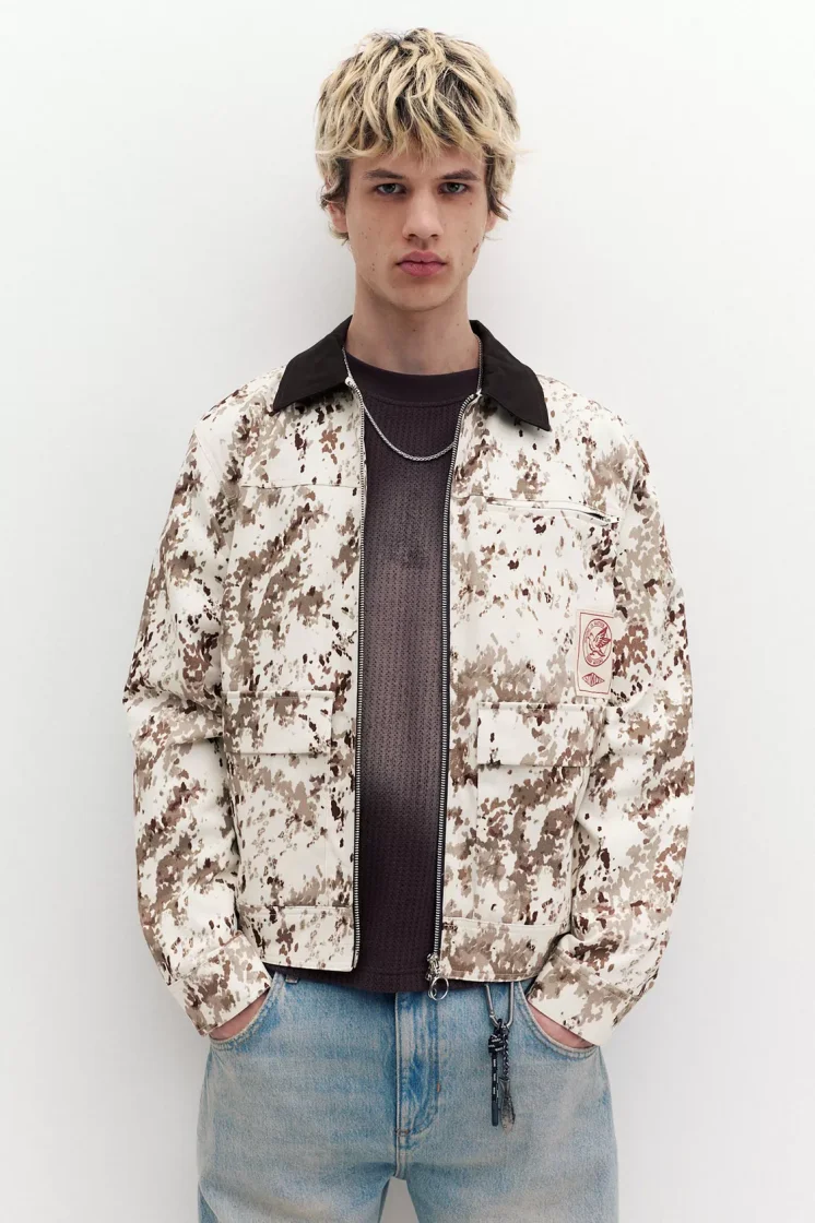 Pull&Bear STWD Camo Utility Jacket