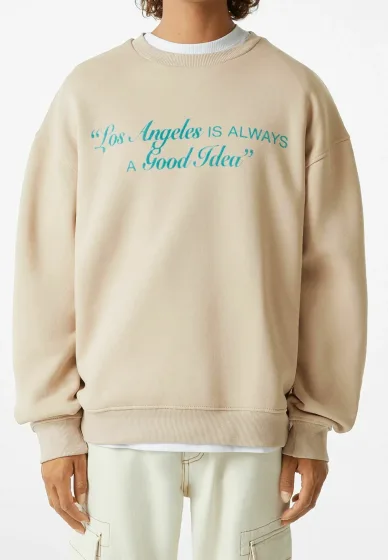 Sweat Col Camel