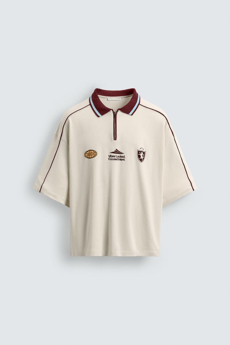 Polo Maille Texturée