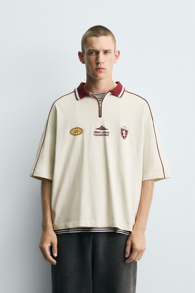 Polo Maille Texturée