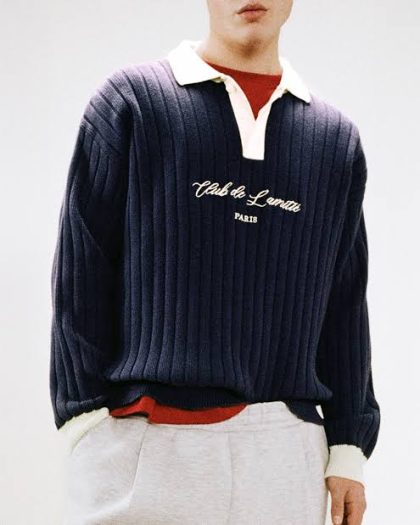 Pull Col Polo Maille