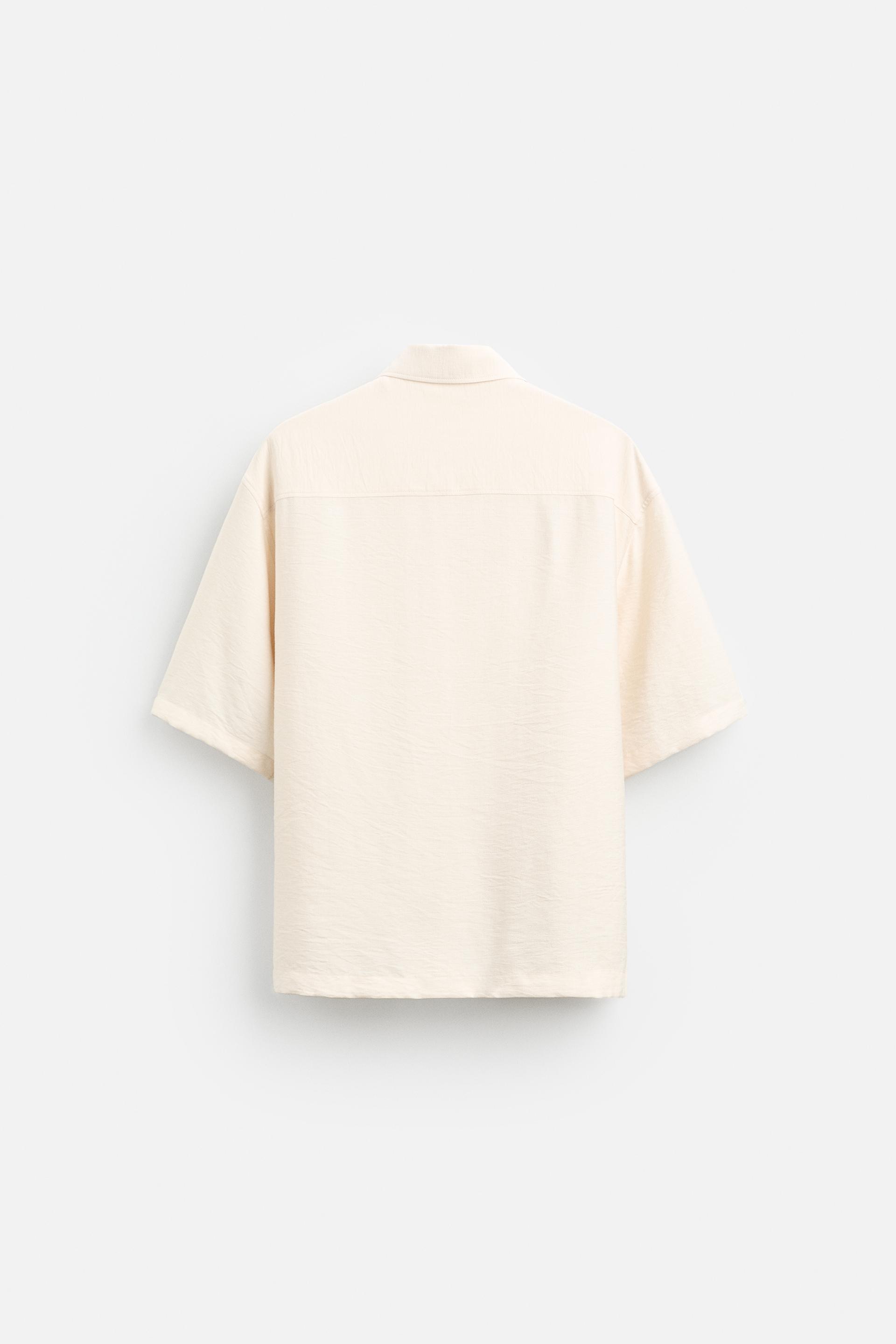 Zara Collared Shirt — Ivory