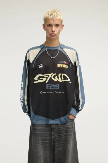 Tee Manches Longues Stwd Noir