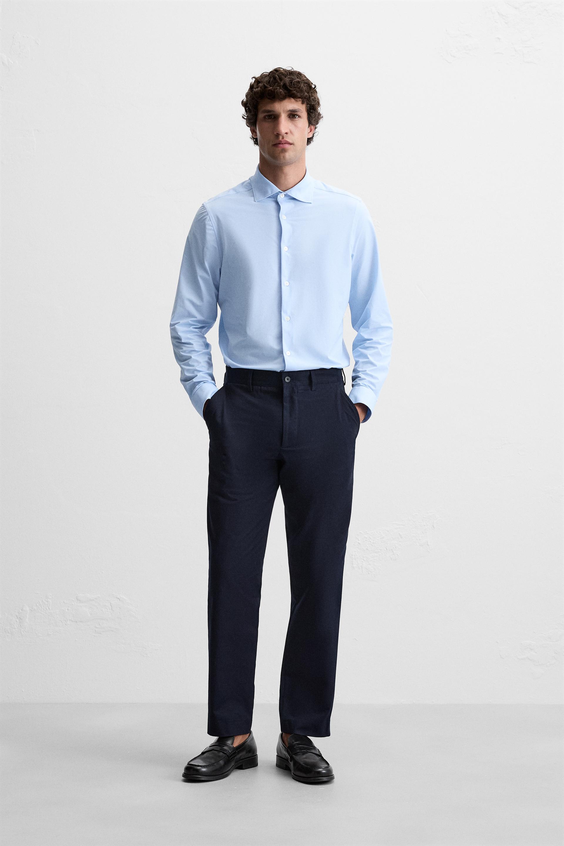 Chemise Ajustée Texturée