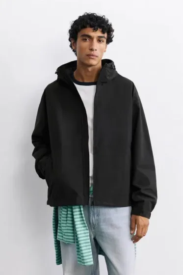 Imperméable Léger à Capuche