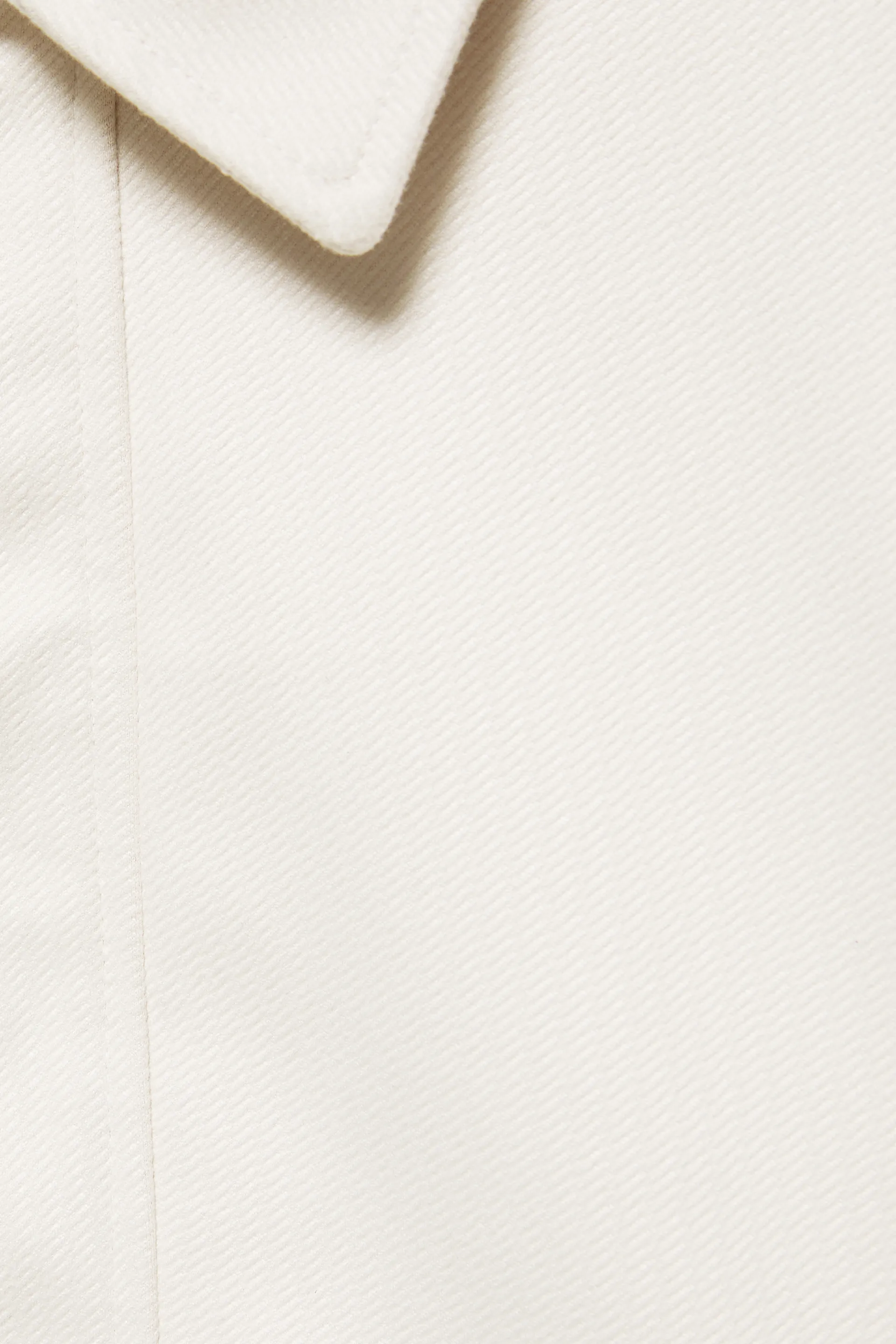 Pull&Bear Classic Trucker Jacket — Off white