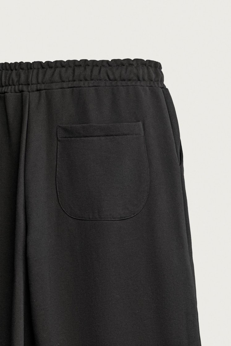 Zara BASIC RELAXED FIT JOGGER TROUSERS — Black