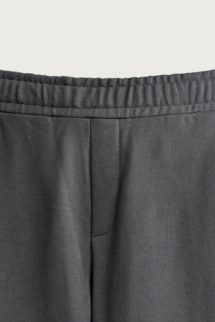 Zara BASIC RELAXED FIT JOGGER TROUSERS — Dark anthracite