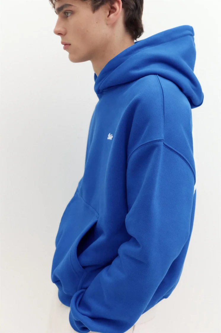 Pull&Bear Pullshka Essential Hoodie — Blue