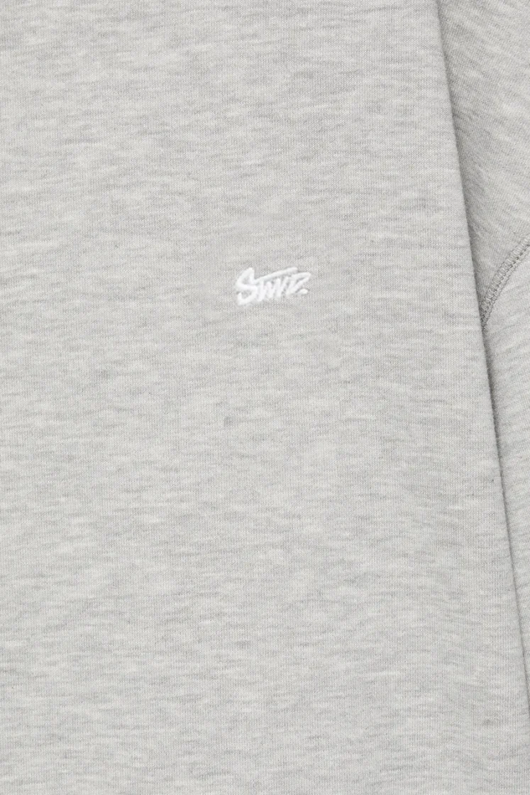 Pull&Bear STWD Embroidered Sweat Tee — Grisâtre