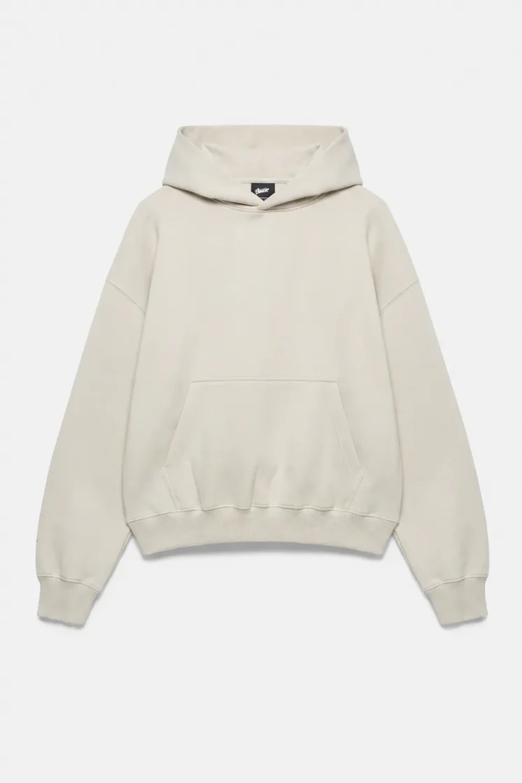 Pull&Bear STWD Boxy Hoodie — ash