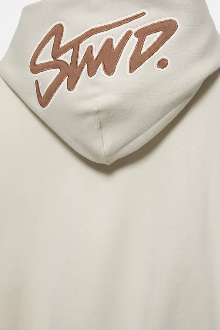 Pull&Bear STWD Boxy Hoodie — ash