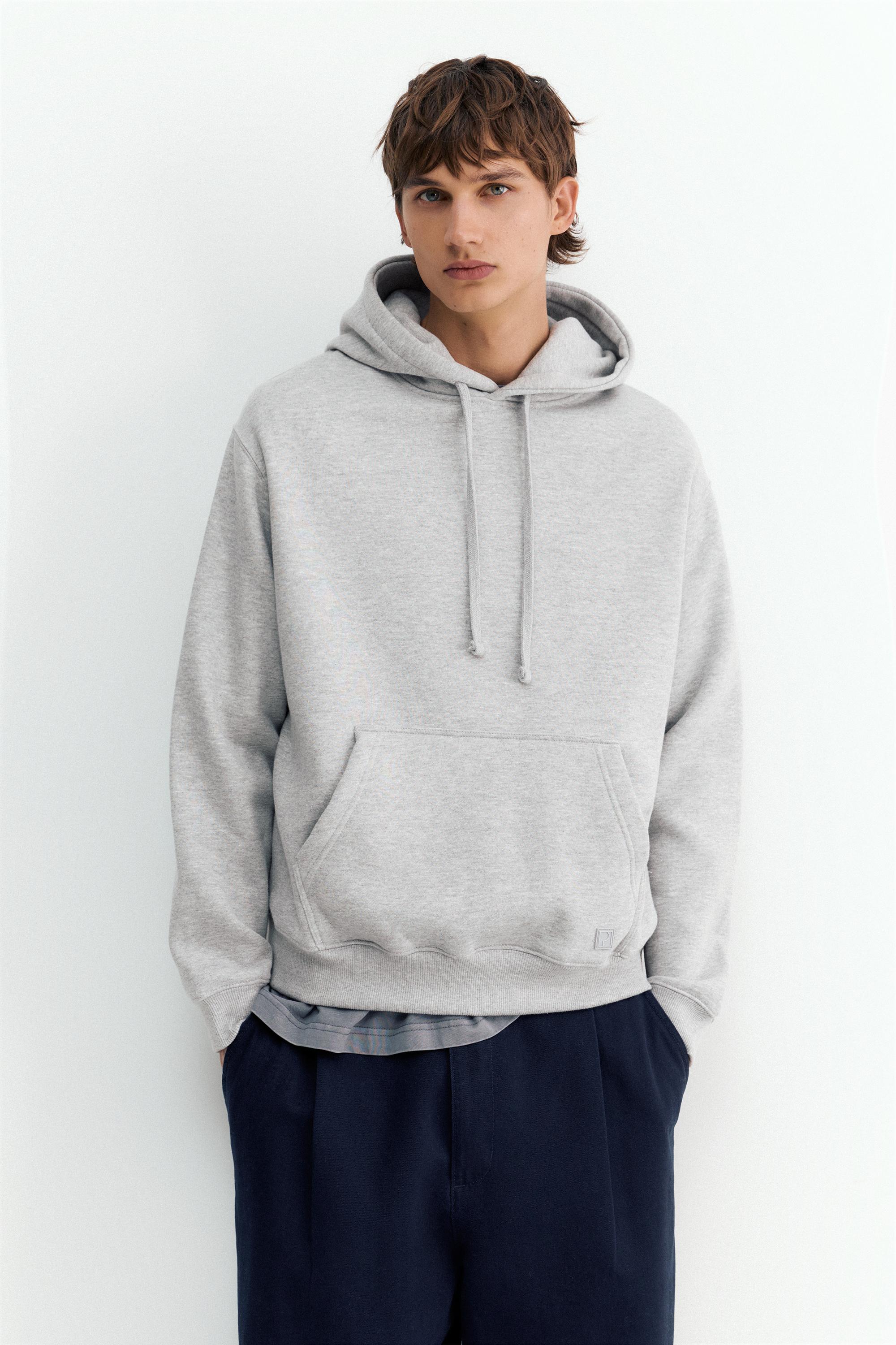 Sweat basique à capuche