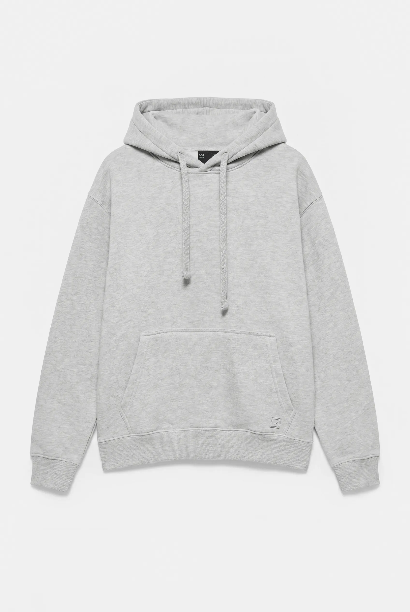 Pull&Bear Sweat basique à capuche — Gris vigoré