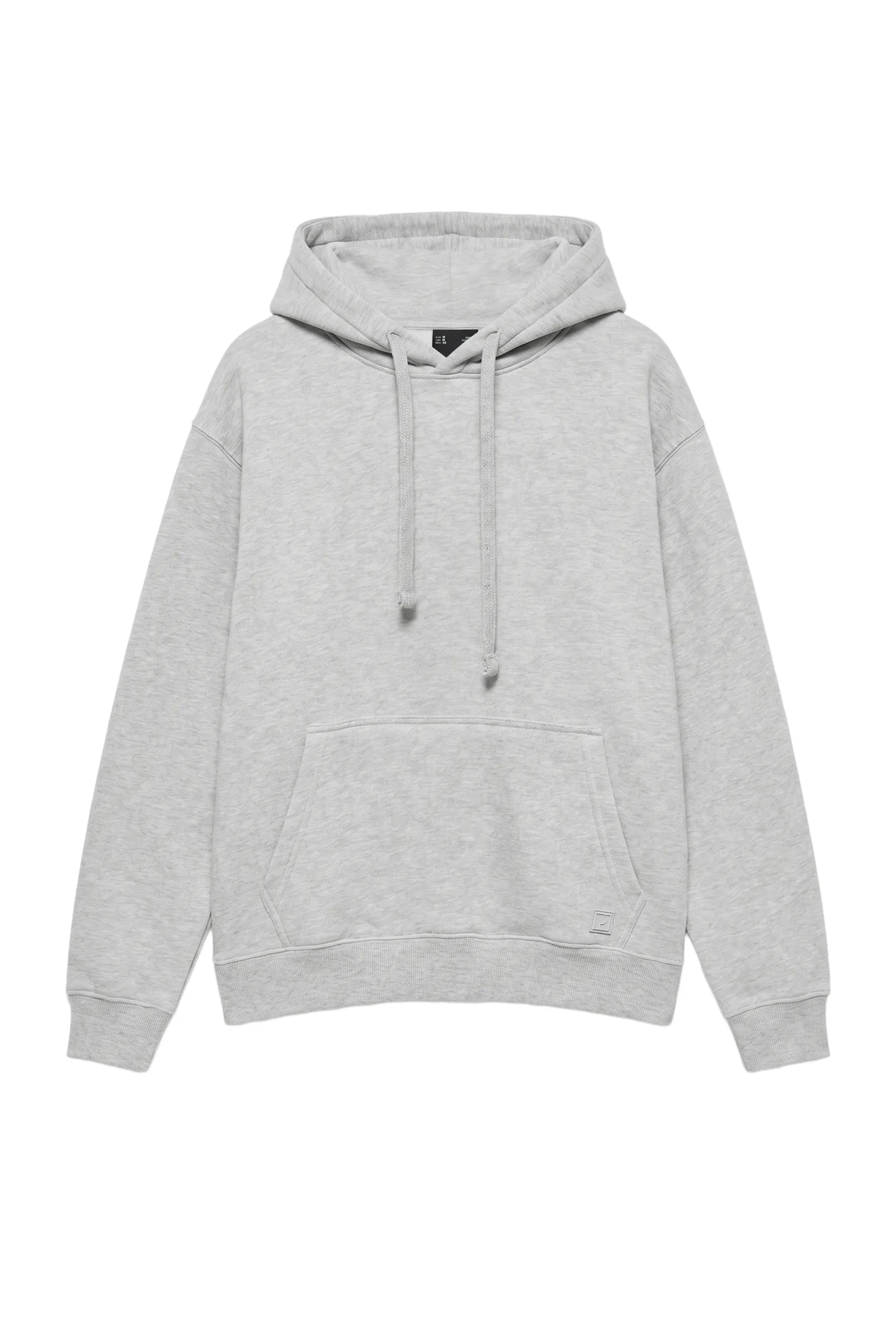 Pull&Bear Sweat basique à capuche — Gris vigoré