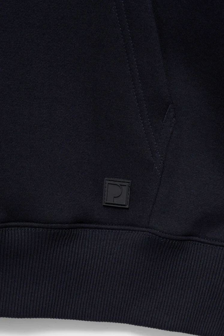 Pull&Bear Sweat basique à capuche — Navy