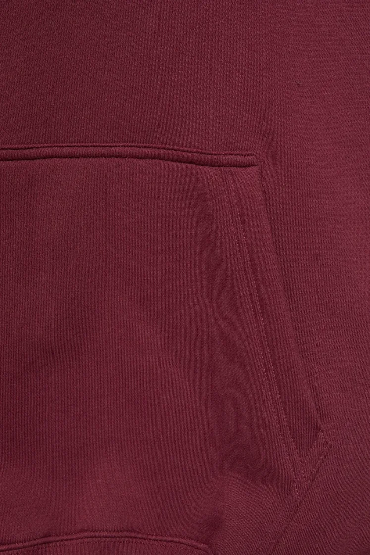 Pull&Bear Sweat basique à capuche — Rust