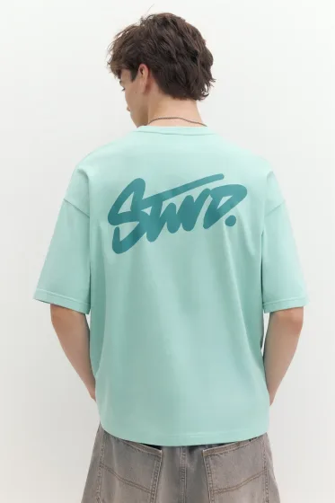 T-shirt boxy logo STWD