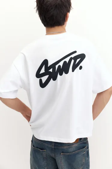 T-shirt boxy logo STWD