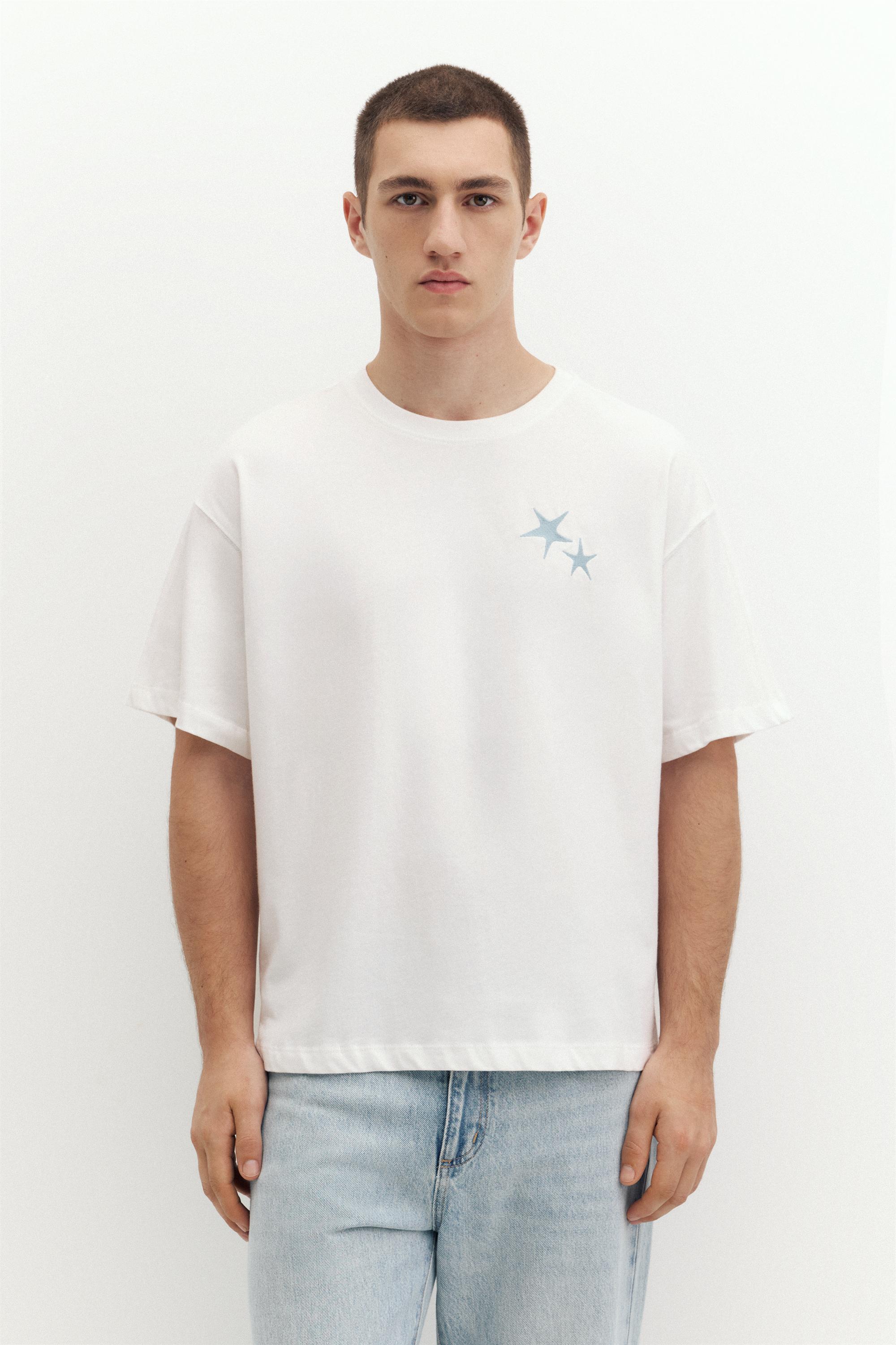 T-shirt motif étoiles STWD