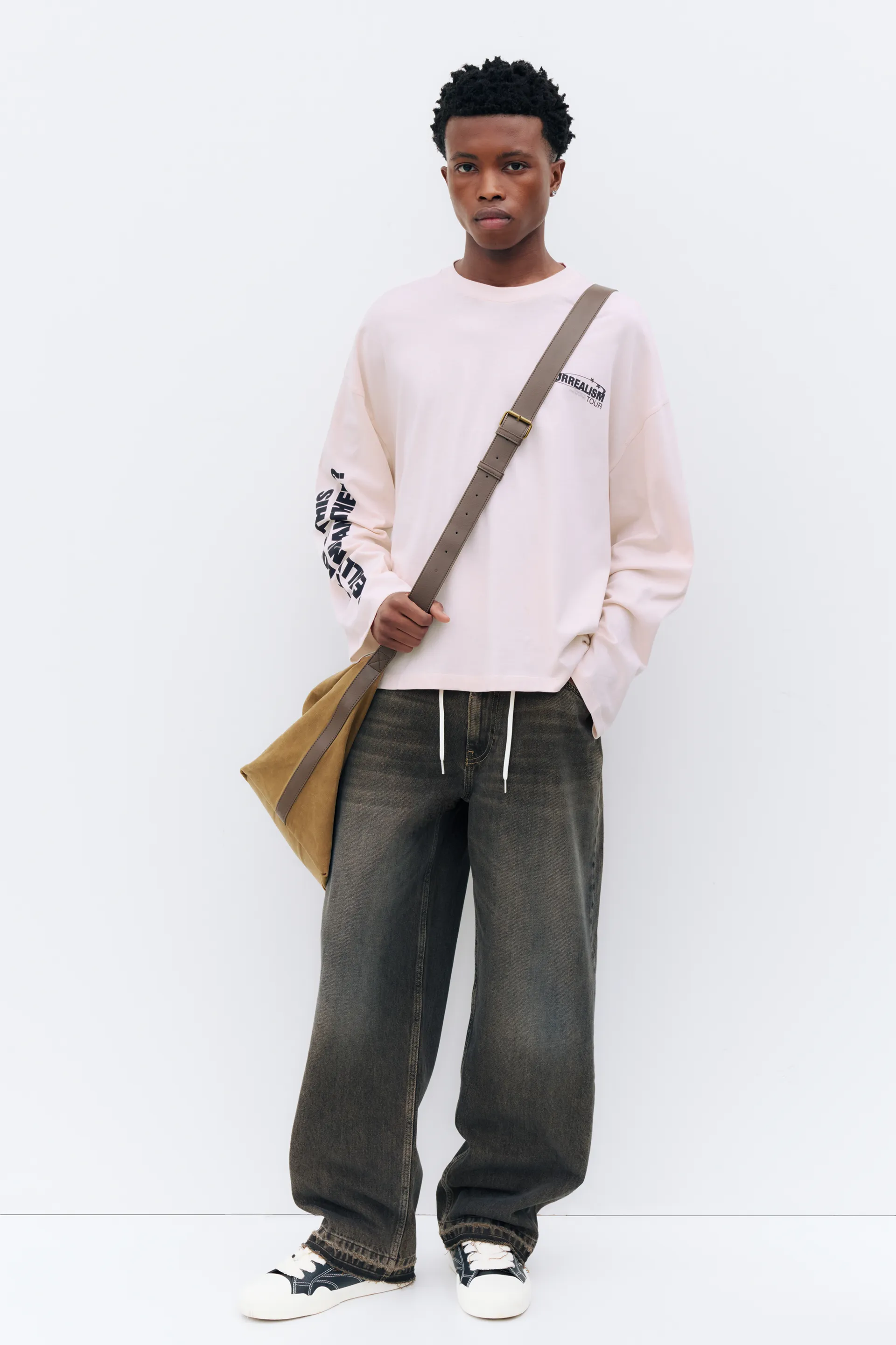 T-shirt STWD boxy manches longue
