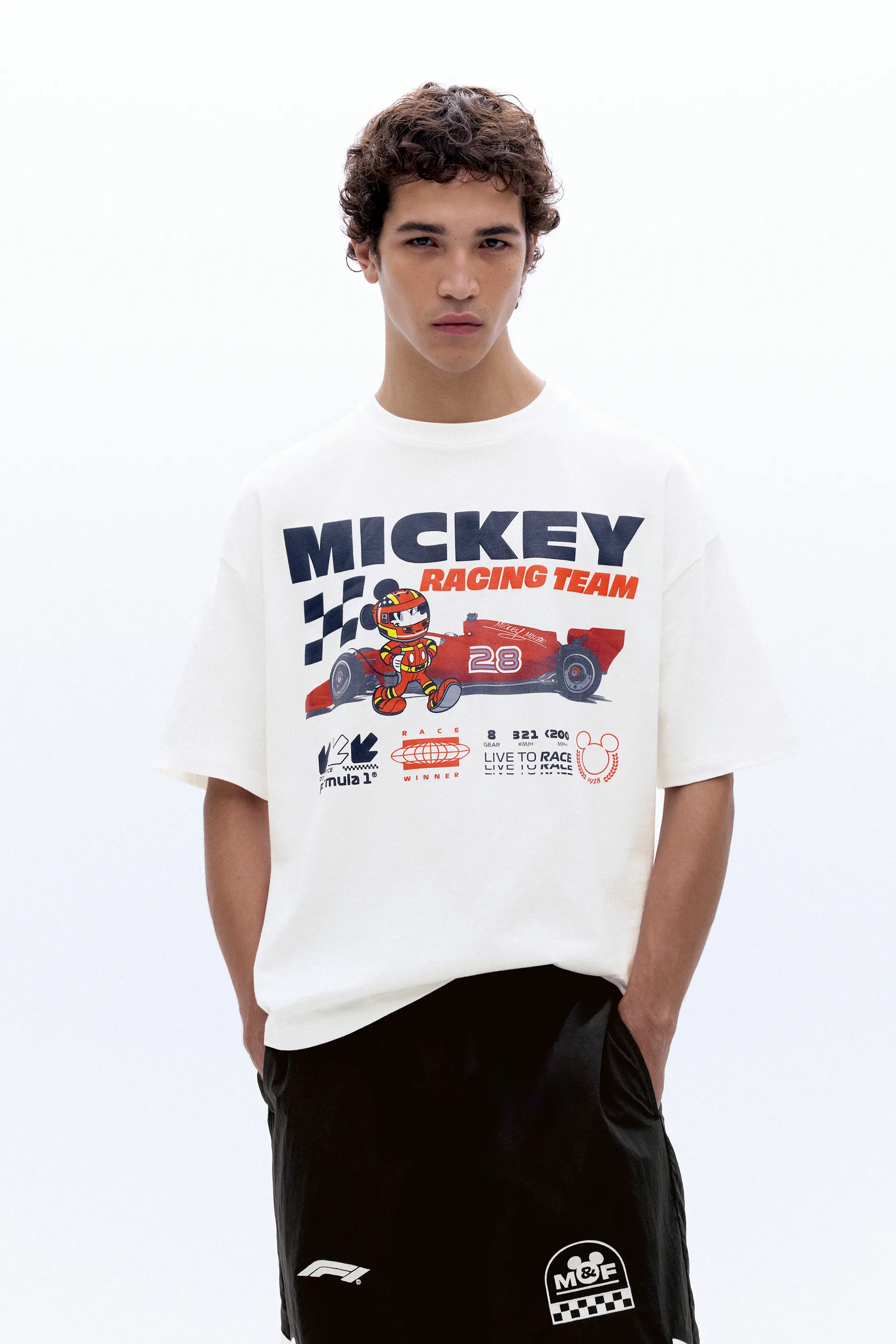 Tee Disney x F1 Mickey Racing