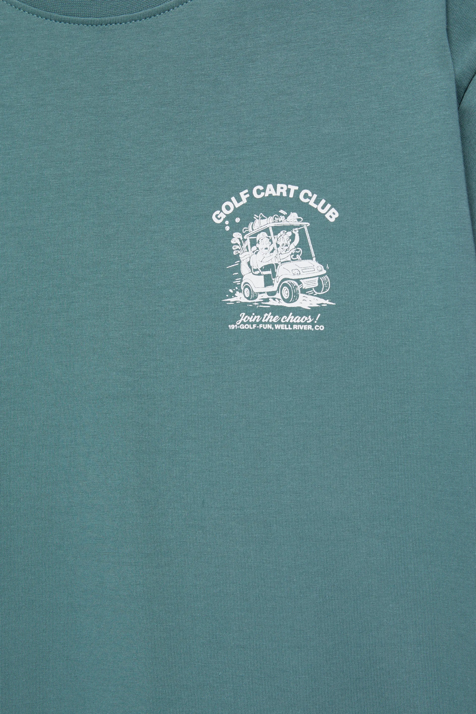 Pull&Bear Golf Cart Club Tee — Vert