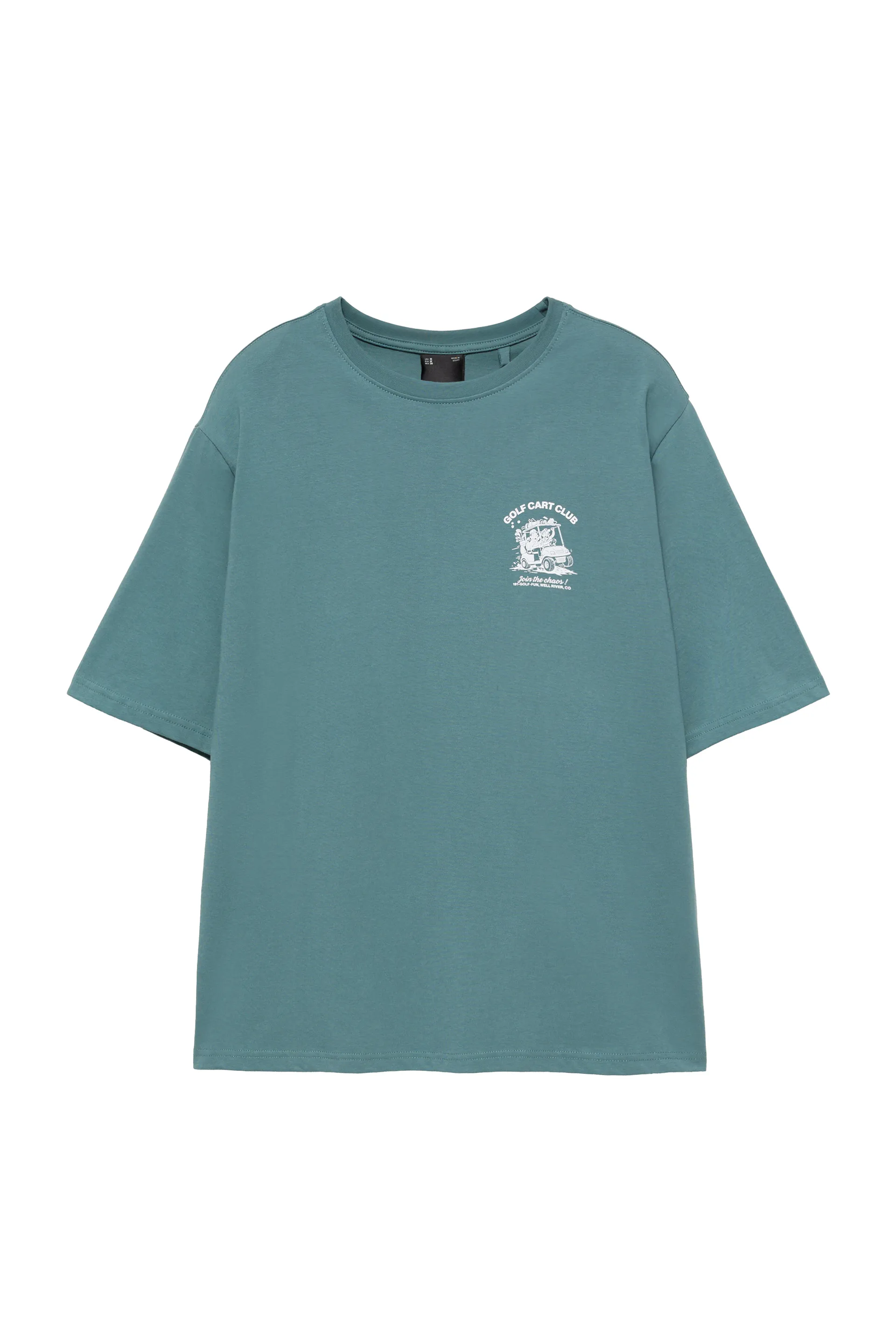 Pull&Bear Golf Cart Club Tee — Vert