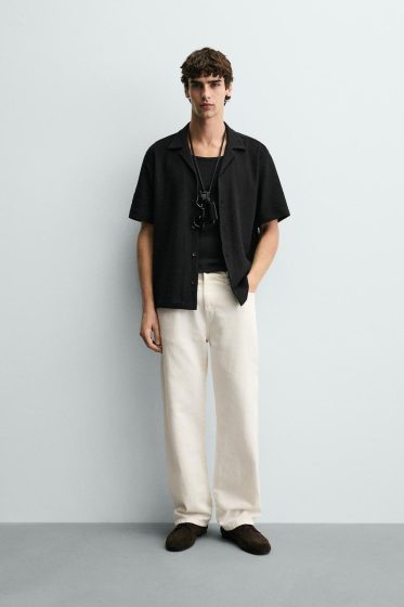Chemise Texturée Bowling