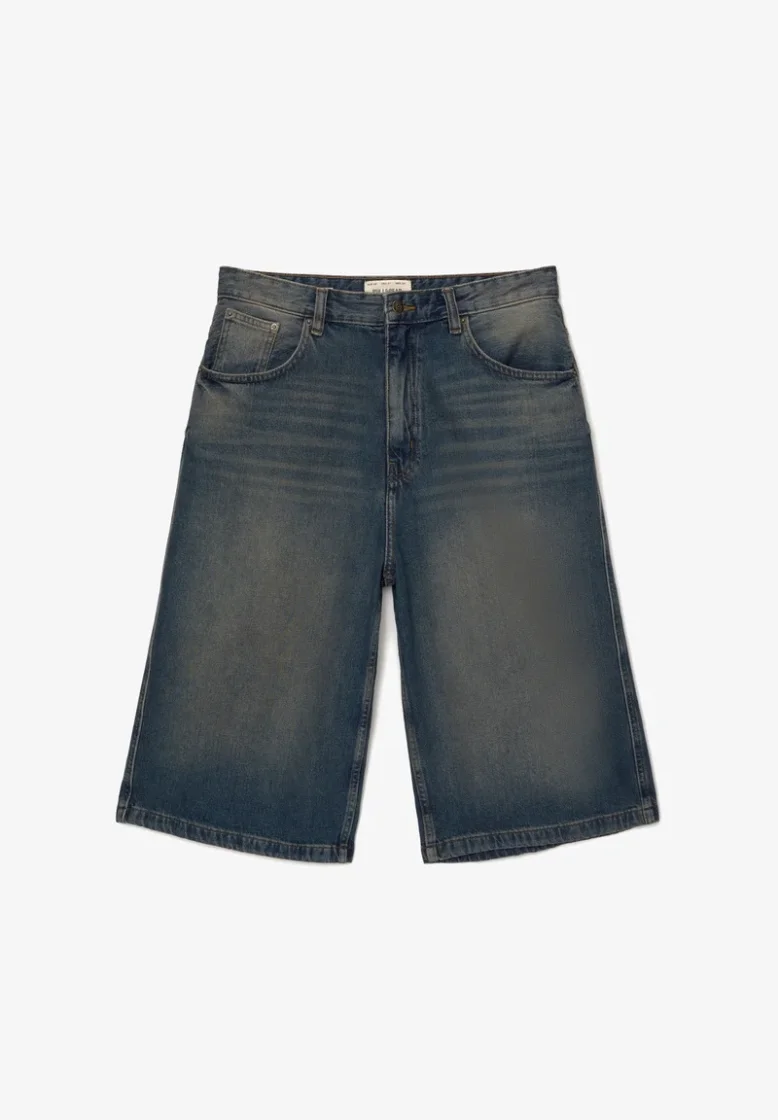 Pull&Bear Pull&Bear Super Baggy Denim Jort