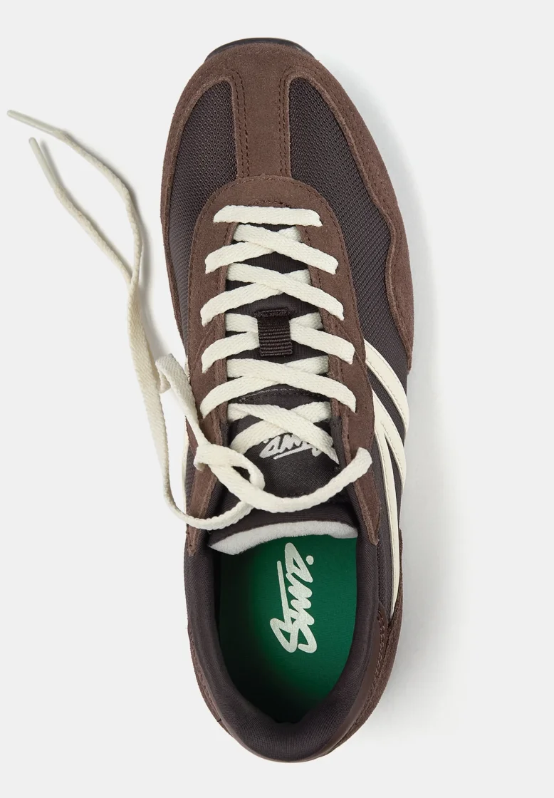 Pull&Bear Brown Pre-Owned Trainers — Brown